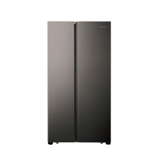 Hisense H670SIT 508L Titanium Inox Side By Side Refrigerator