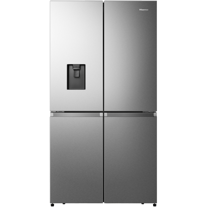 Hisense H750FS-WD 579L Brushed Stainless Steel Multi-Door Fridge/Freezer