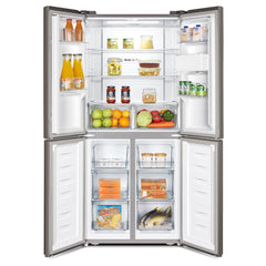 Hisense H520FI-WD 392L Brushed Stainless Steel Side By Side Refrigerator