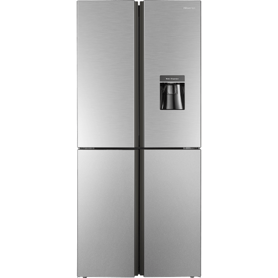 Hisense H520FI-WD 392L Brushed Stainless Steel Side By Side Refrigerator