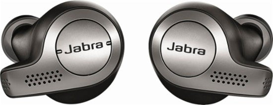 Jabra Elite 65t True Wireless Earbuds Titanium - Black