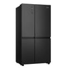 Hisense H800SB-WD 631L Black Stainless Steel Side By Side Refrigerator With Water Dispenser