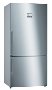 Bosch - 682L Bottom Freezer Fridge Series 6 Home Connect - Stainless steel